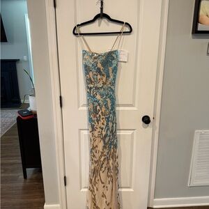 Sparkling Sequin Dress with Spaghetti Straps